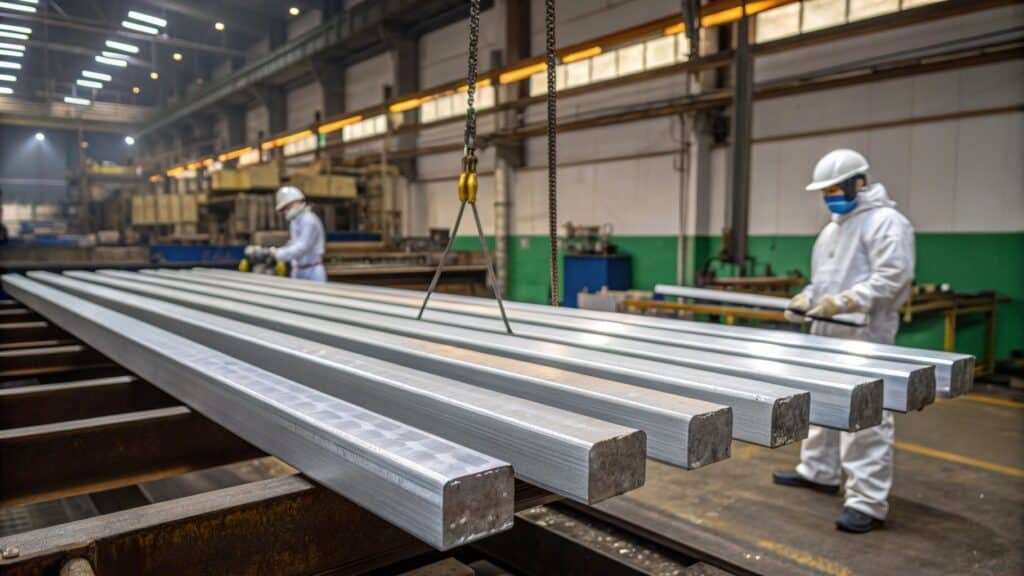 A diagram illustrating the setup and conditions of a 720-hour salt spray corrosion test for anodized aluminum.
